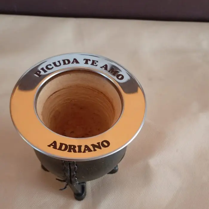 Mate virola de acero personalizado